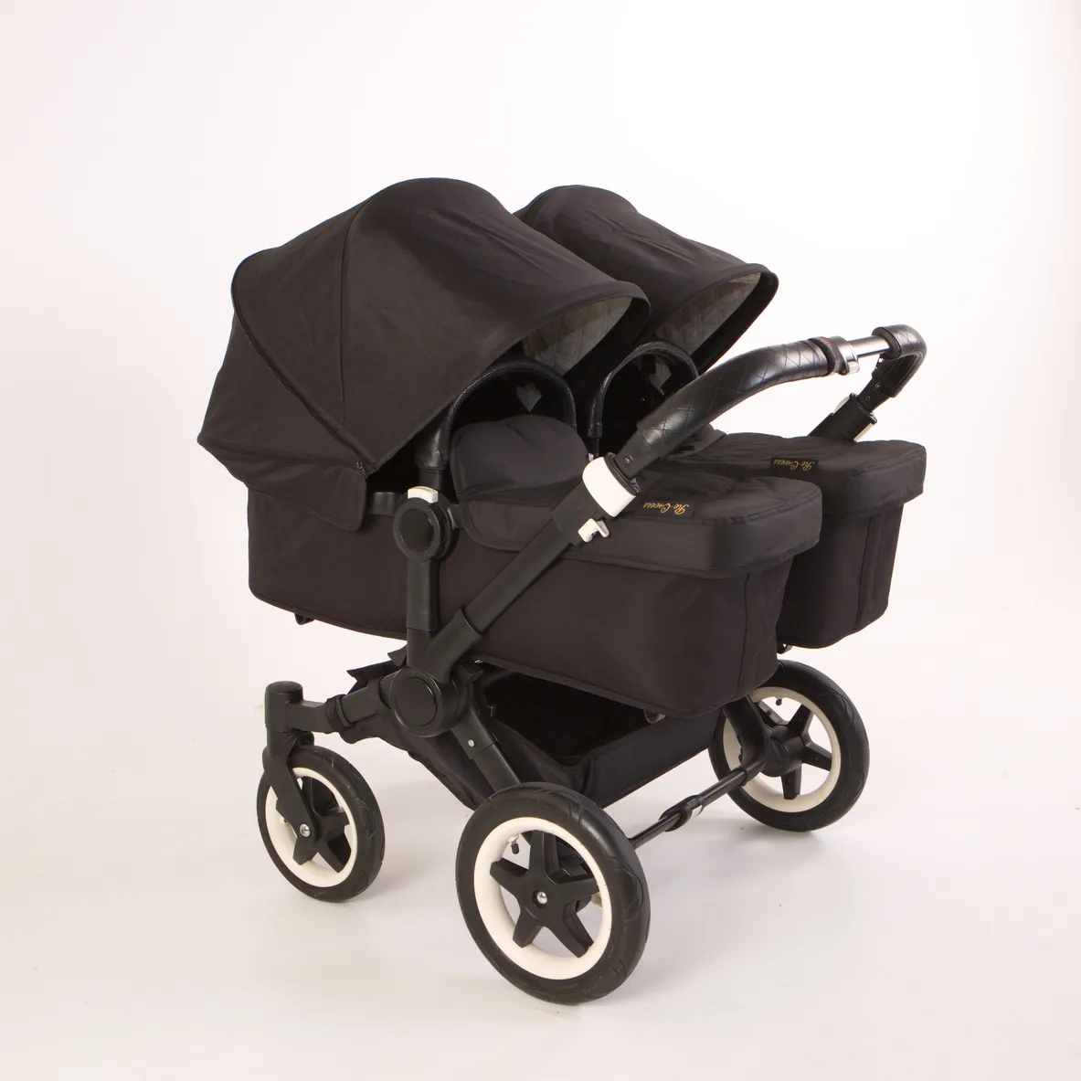 Bugaboo Donkey Bekledingset 2 Zonnekappen +2 Wiegdekjes 16 kleuren - Afbeelding 6