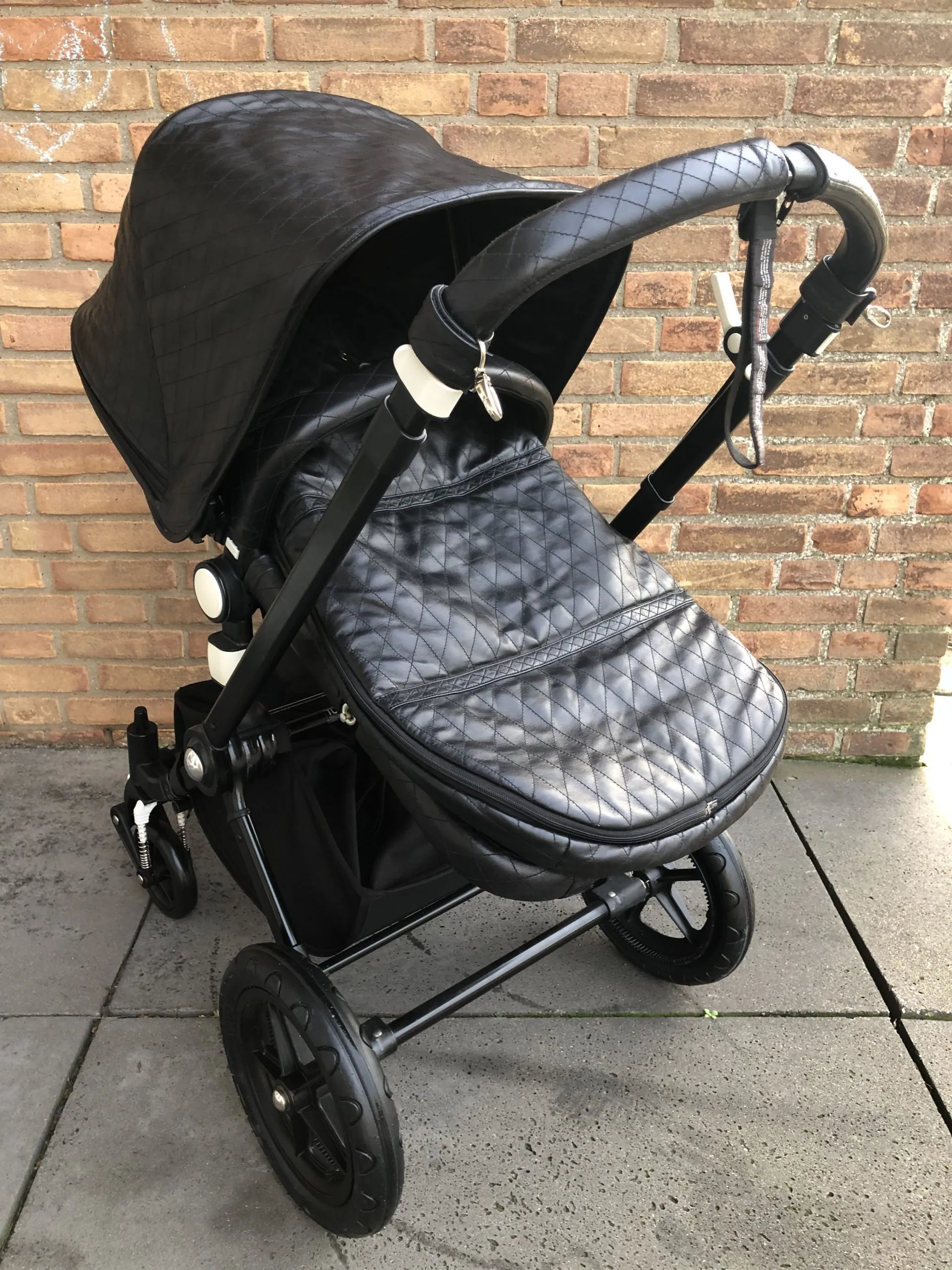 Re-Covers kinderwagen leder voetenzak universeel - Afbeelding 2