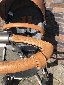 Stokke Xplory handvat hoes leder (duwbeugel bekleding)