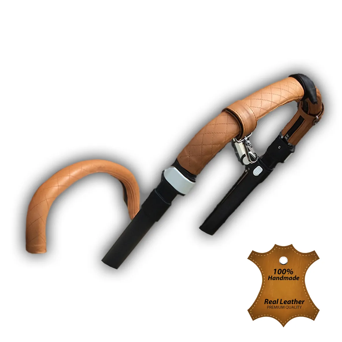 Stokke Crusi Complete Set Handvat Hoes Draagbeugel Hoes Zonneklep incl gratis tashaakjes