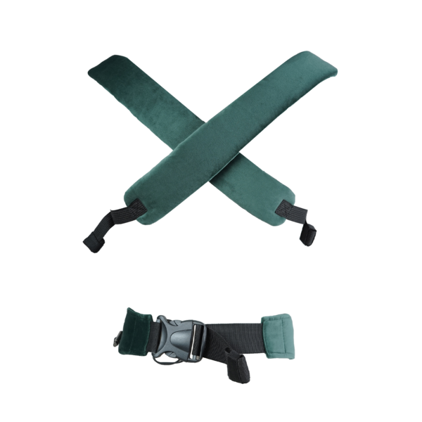 Draagzak Baby Groen Fluweel - Afbeelding 6
