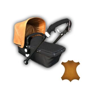 Bugaboo Donkey Mono kinderwagen leder zonnekap