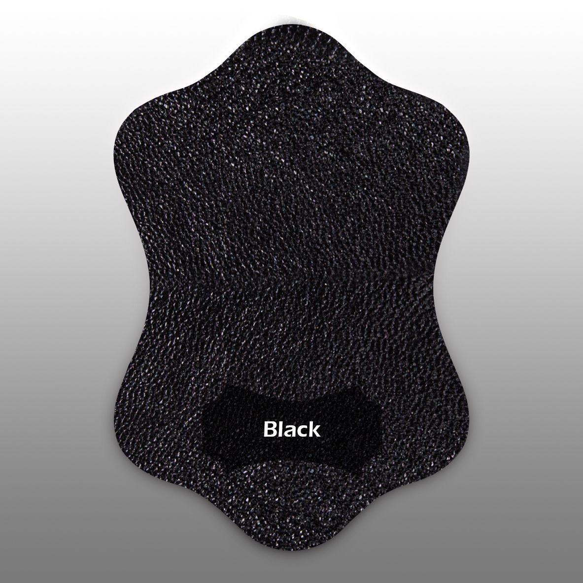 Kleurstaal lamsleer black