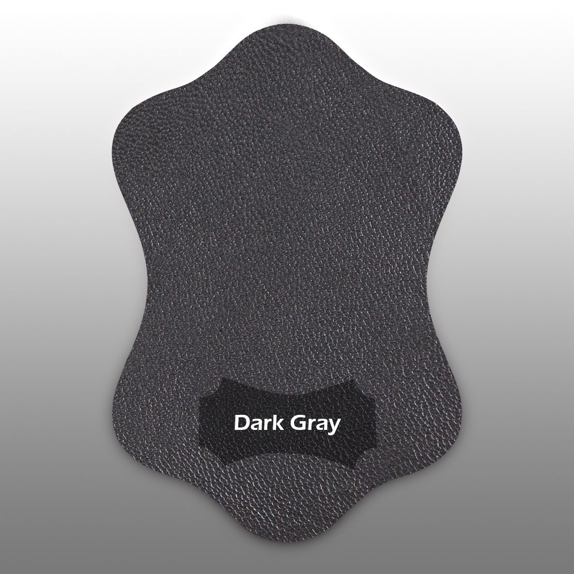 Kleurstaal lamsleer dark gray