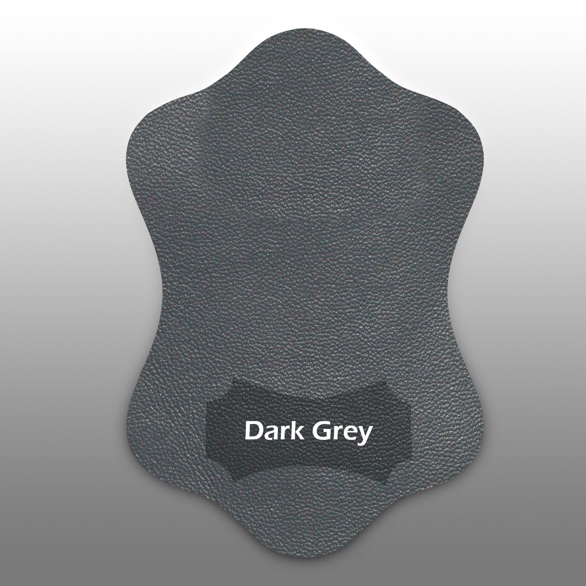 Kleurstaal lamsleer dark grey
