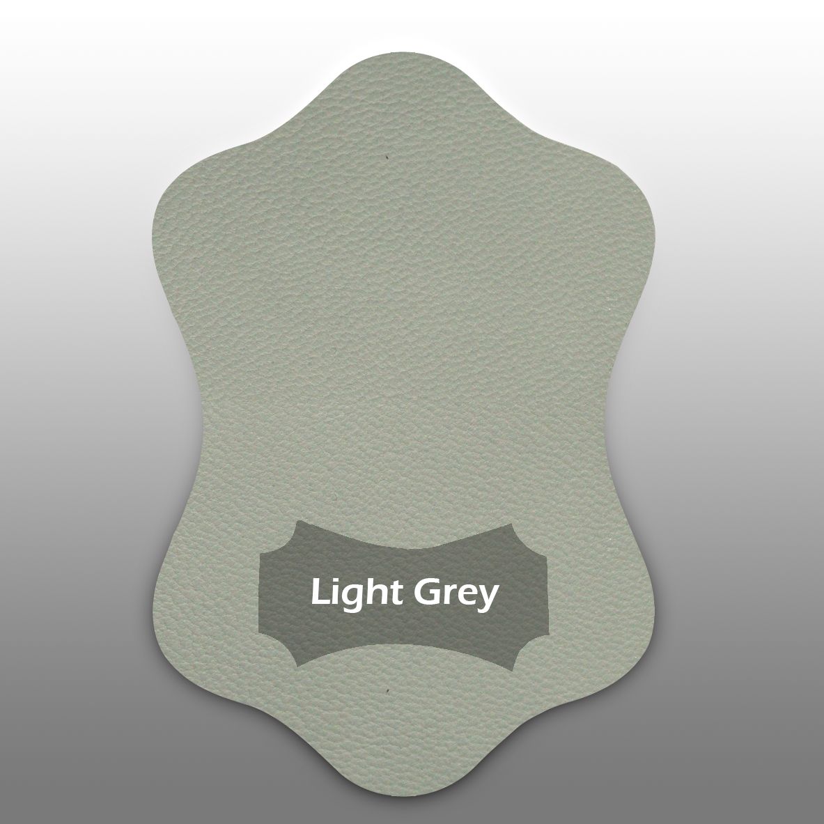Kleurstaal lamsleer light grey